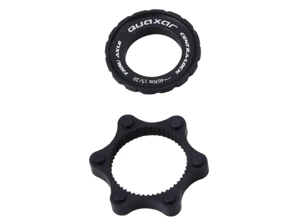 Quaxar adapter CL-6 otworów dla sztywnej osi piasty 15/20 mm czarna