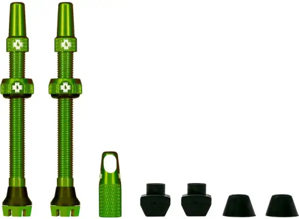 Muc-Off Tubeless Presta Valve KIT V2 wentyl bezdętkowy 2 sztuki zielona