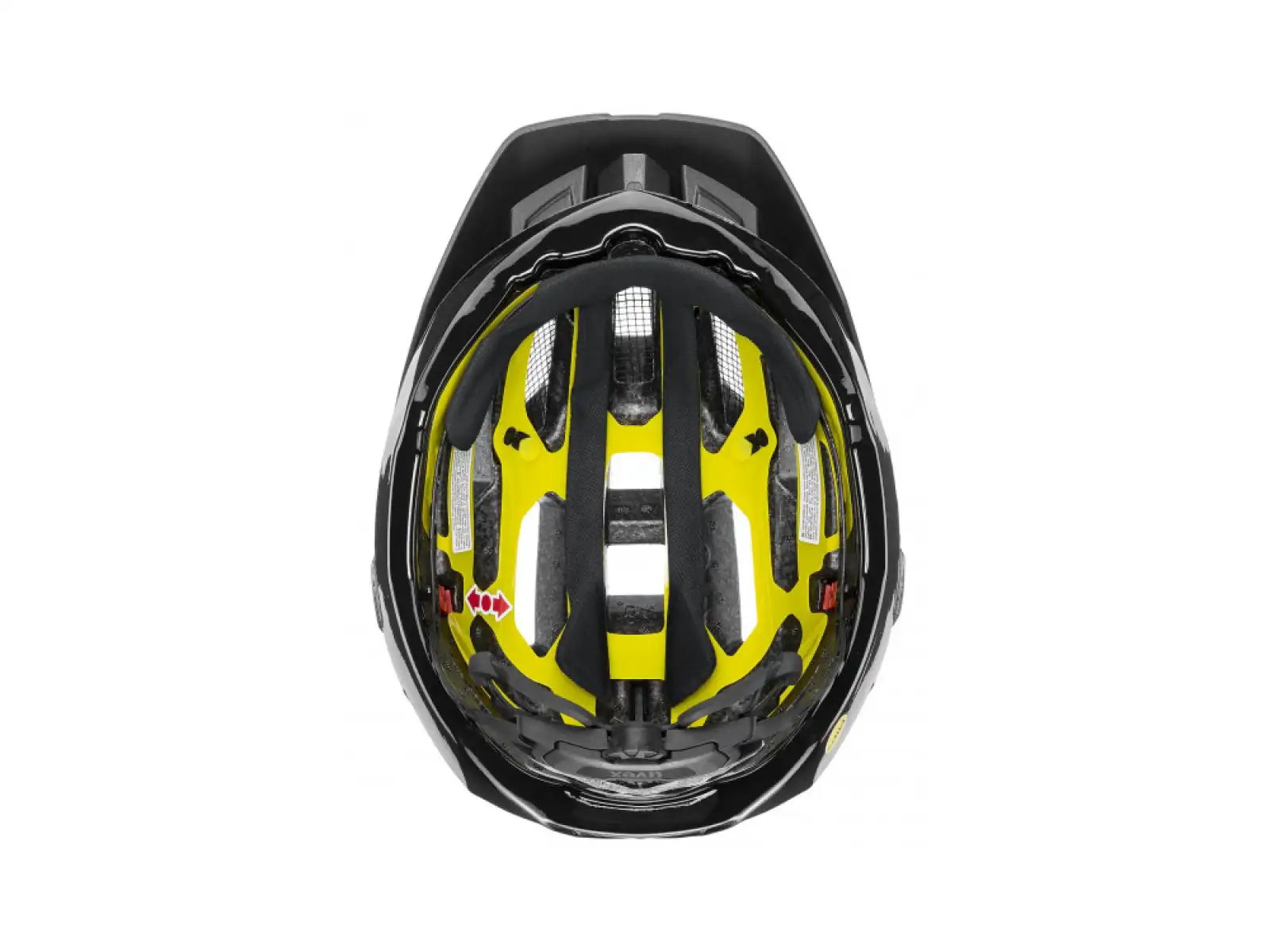 Uvex Quatro CC MIPS kask Black/Jade Matt