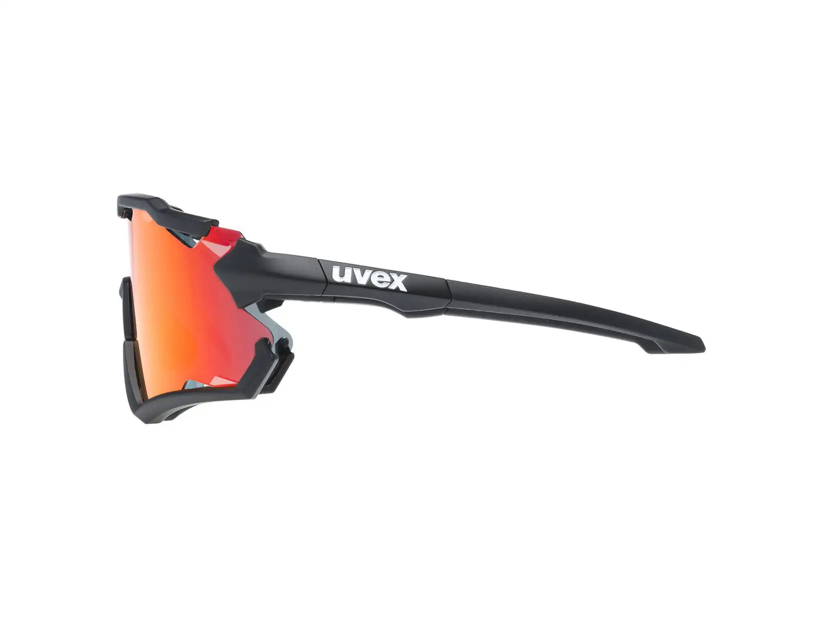 Uvex Sportstyle 228 set okulary Black Mat/Mirror Red Uni