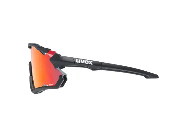 Uvex Sportstyle 228 set okulary Black Mat/Mirror Red Uni
