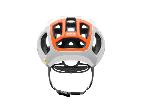 POC Ventral Air MIPS szosowy kask Hydrogen White/Fluorescent Orange