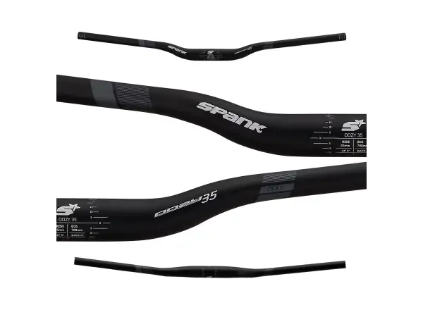 Spank Oozy Vibrocore kierownica 780 mm Black Grey