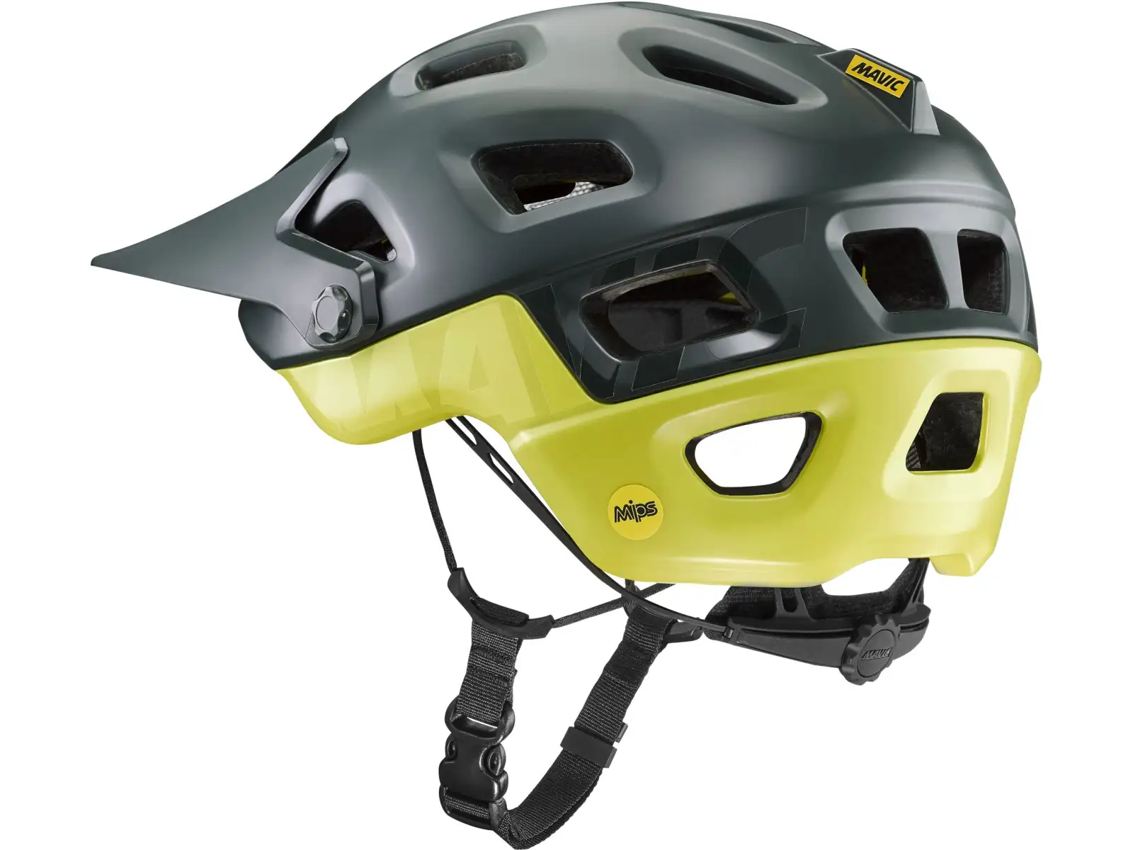 Mavic Deemax Pro Mips MTB kask Darke Stspruce/Citronelle Transluce