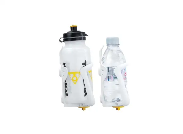 Topeak Modula Cage EX regulowany koszyk na bidon biała plastik