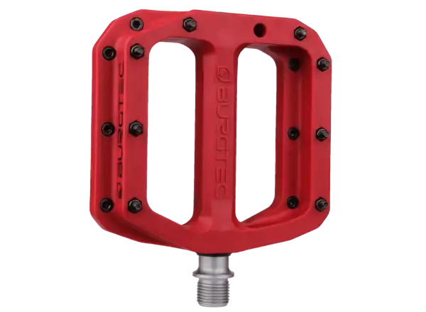 Burgtec MK4 Composite platformowe pedały Race Red
