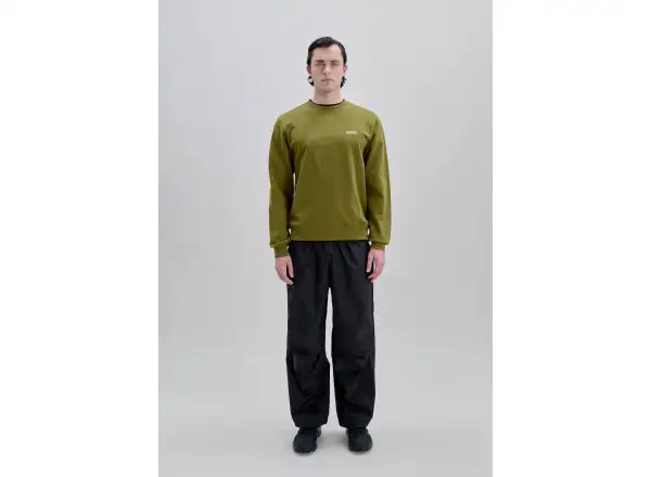 POC Crew bluza Olivine Green/Hydrogen White