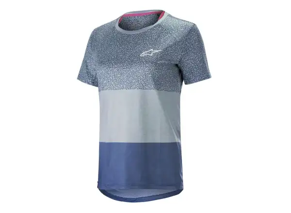 Alpinestars Stella ALPS 8.0 damski jersey krótki rękaw blue/stillwatter