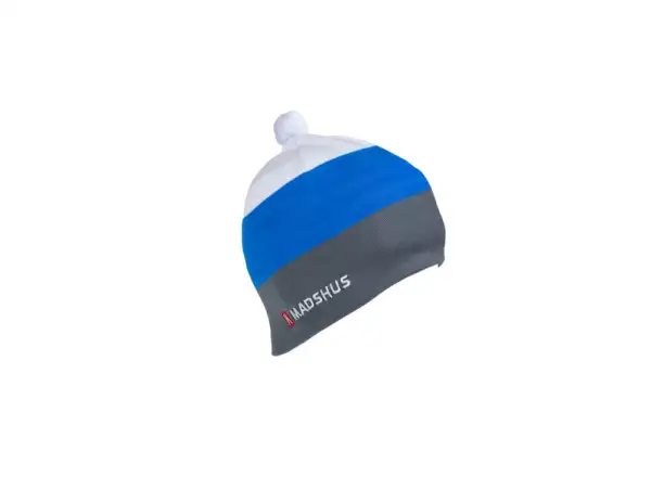 Madshus Active czapka biała/niebieska/szara