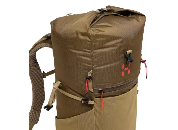 Haglöfs Magma Rolltop 40 WR plecak Teak Brown/Oak Brown 40l