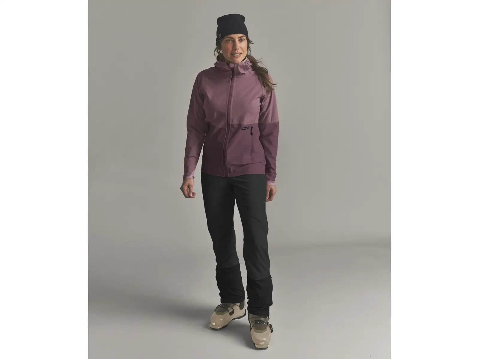 Ortovox Venet Softshell Hooded Jacket damska kurtka softshellowa z kapturem Dusk Rose