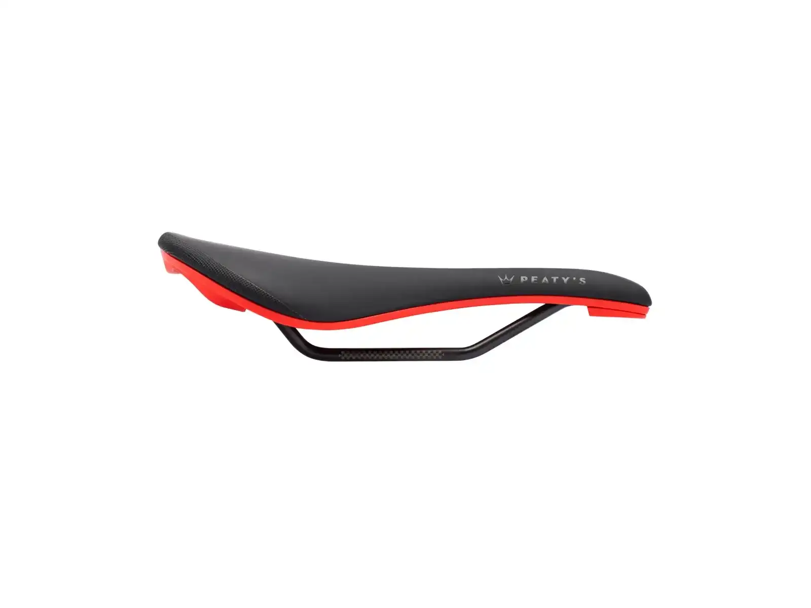 Peatys Monarch siodło CR-MO Rail / Nylon Base Red