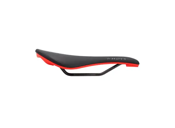 Peatys Monarch siodło CR-MO Rail / Nylon Base Red
