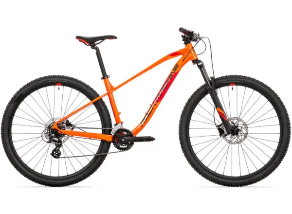 Rock Machine Blizz 10-29 gloss neon orange/dark red/black rower górski