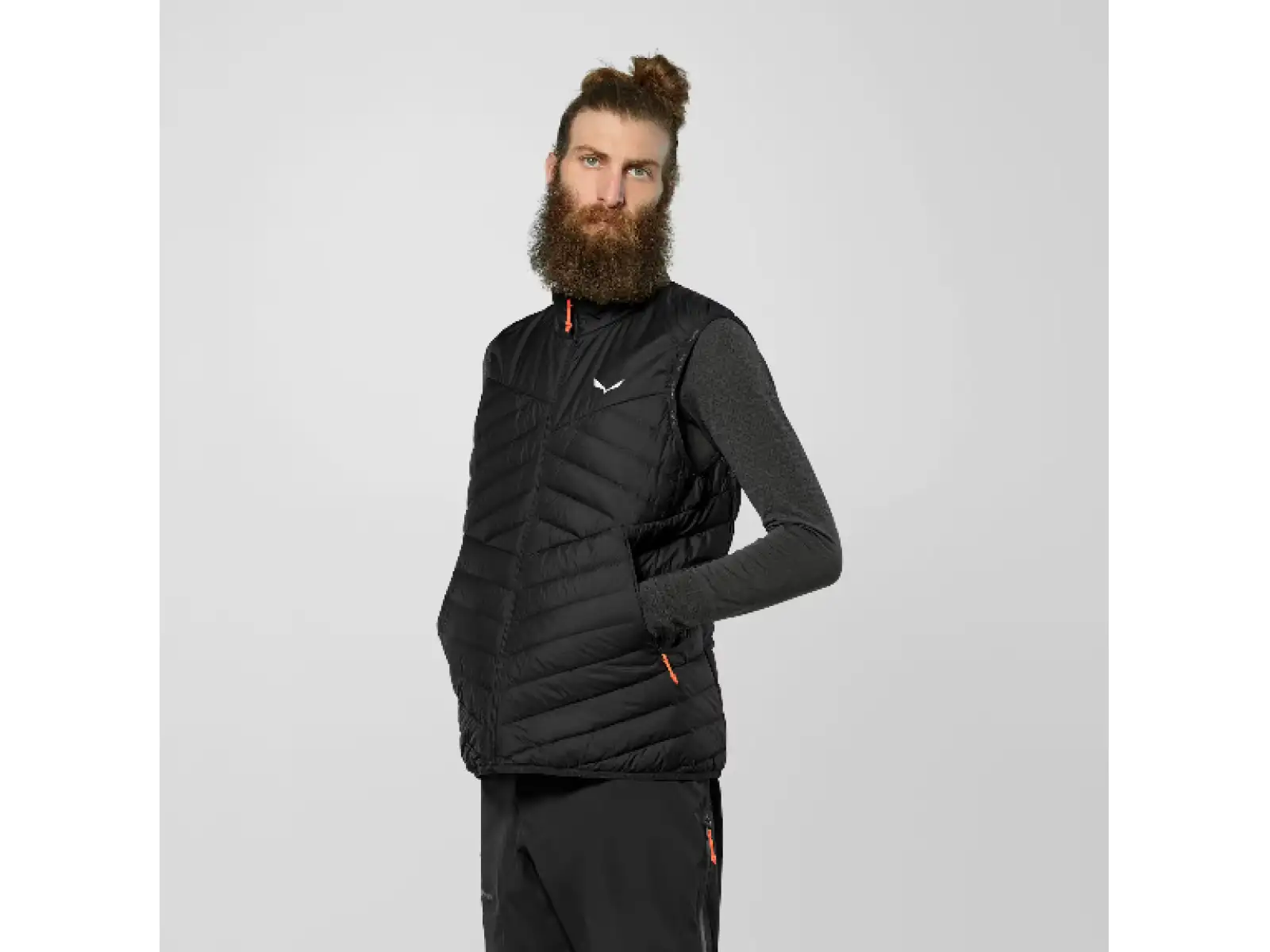 Salewa Brenta RDS Down męska kamizelka Black Out
