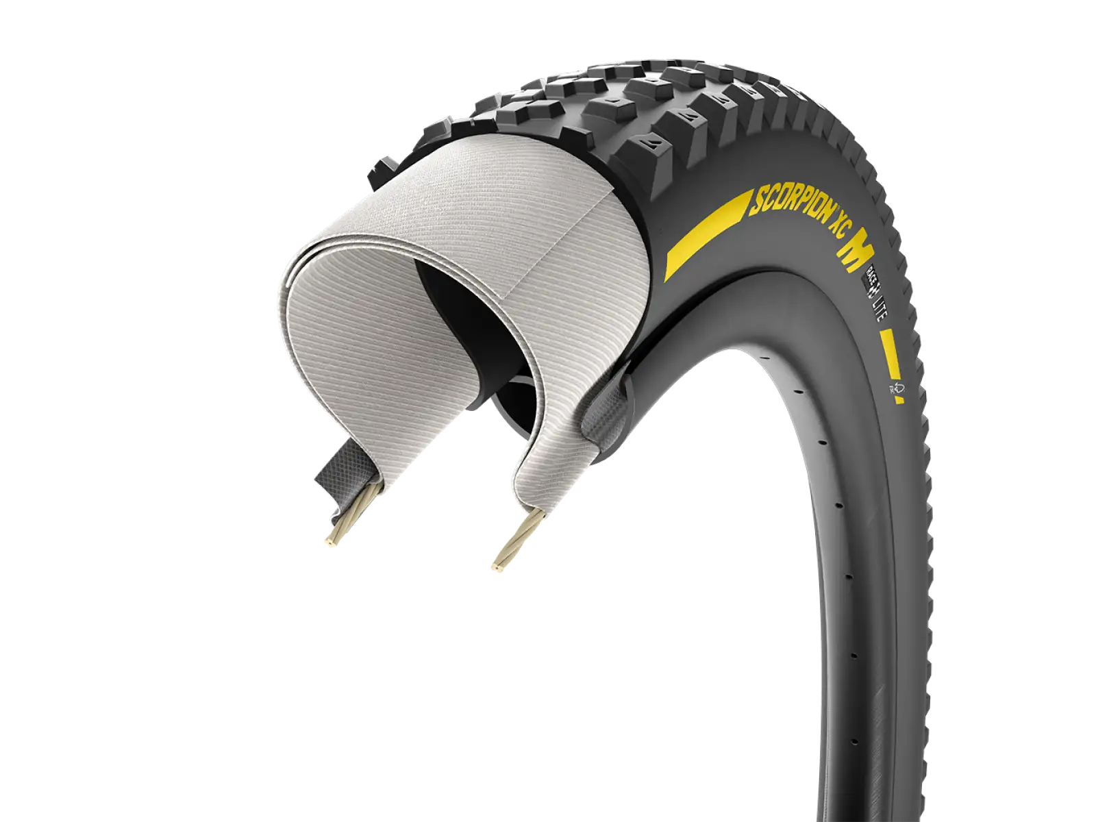 Pirelli Scorpion XC M Team Edition Lite 29x2,4" opona kevlar żółty
