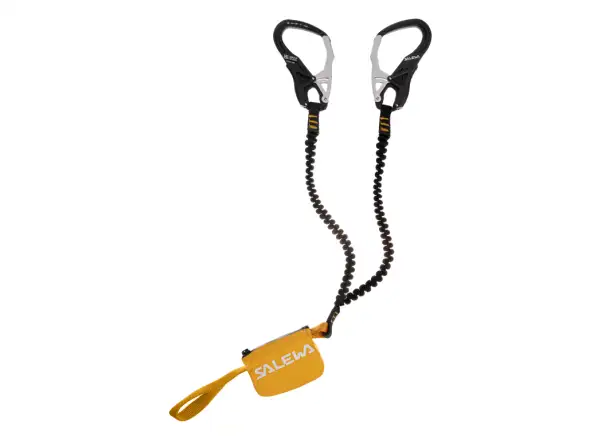 Salewa Set Via Ferrata Ergo Core Absorber upadków Black/Yellow