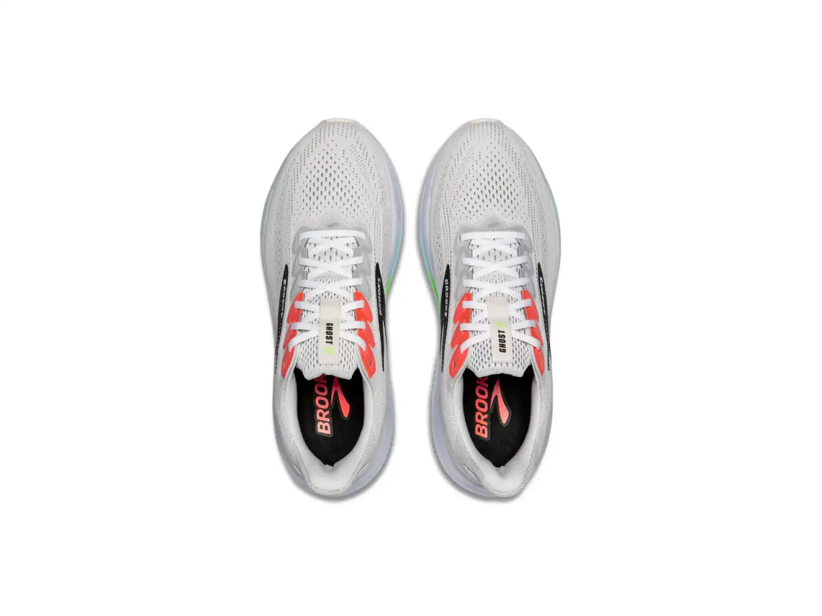 Brooks  Ghost 17 męskie buty do biegania White/Pink Clay/Gecko