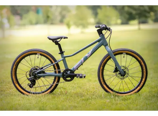 Superior F.L.Y. 20 DB dziecięcy rower górski Matte Trooper Green