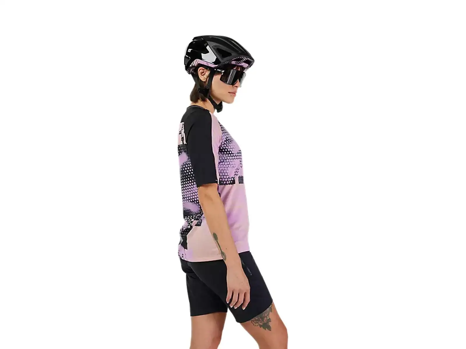Fox Flexair Ascent Pulse damski dres krótki rękaw Dusty Rose