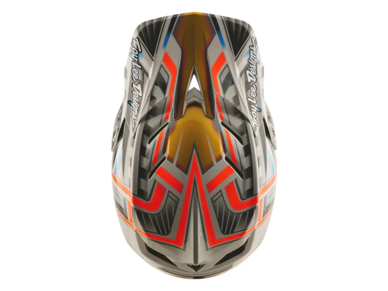 Troy Lee Designs D4 Composite kask Lowrider Gray
