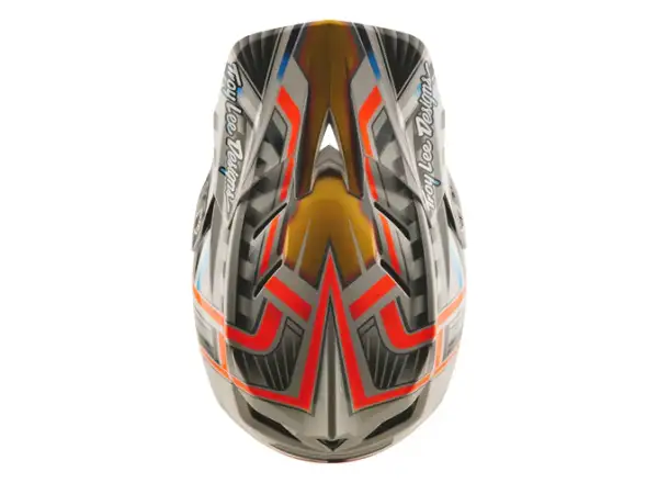 Troy Lee Designs D4 Composite kask Lowrider Gray