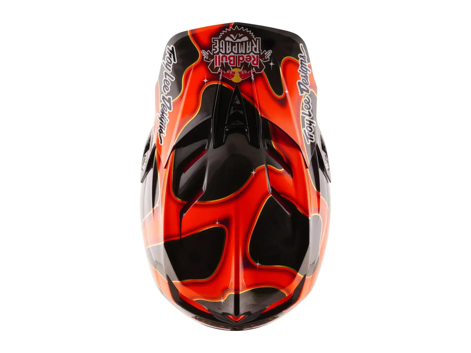 Troy Lee Designs D4 Carbon Red Bull Rampage kask Dreamland Black