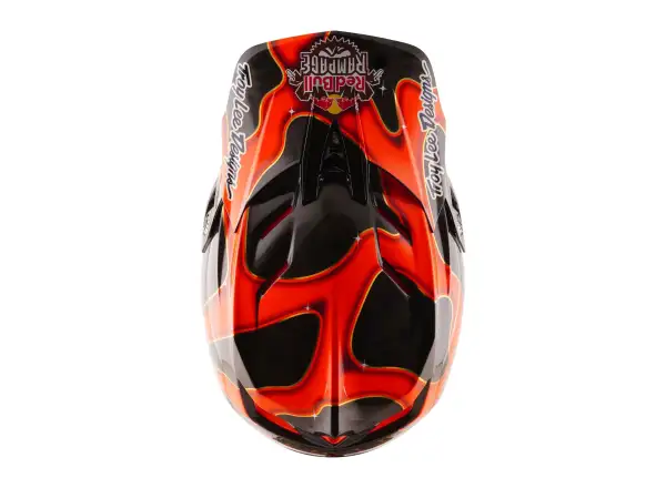 Troy Lee Designs D4 Carbon Red Bull Rampage kask Dreamland Black