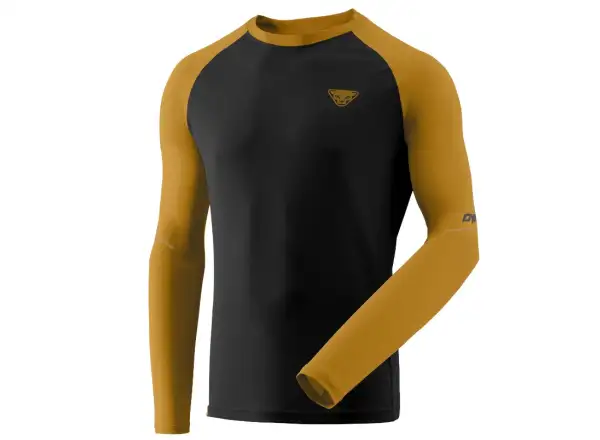 Dynafit Alpine Pro męska koszulka z długim rękawem Black Out/Tobacco