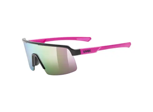 Uvex Dyrt JR. okulary dziecięce BlackPink/Mirror Pink