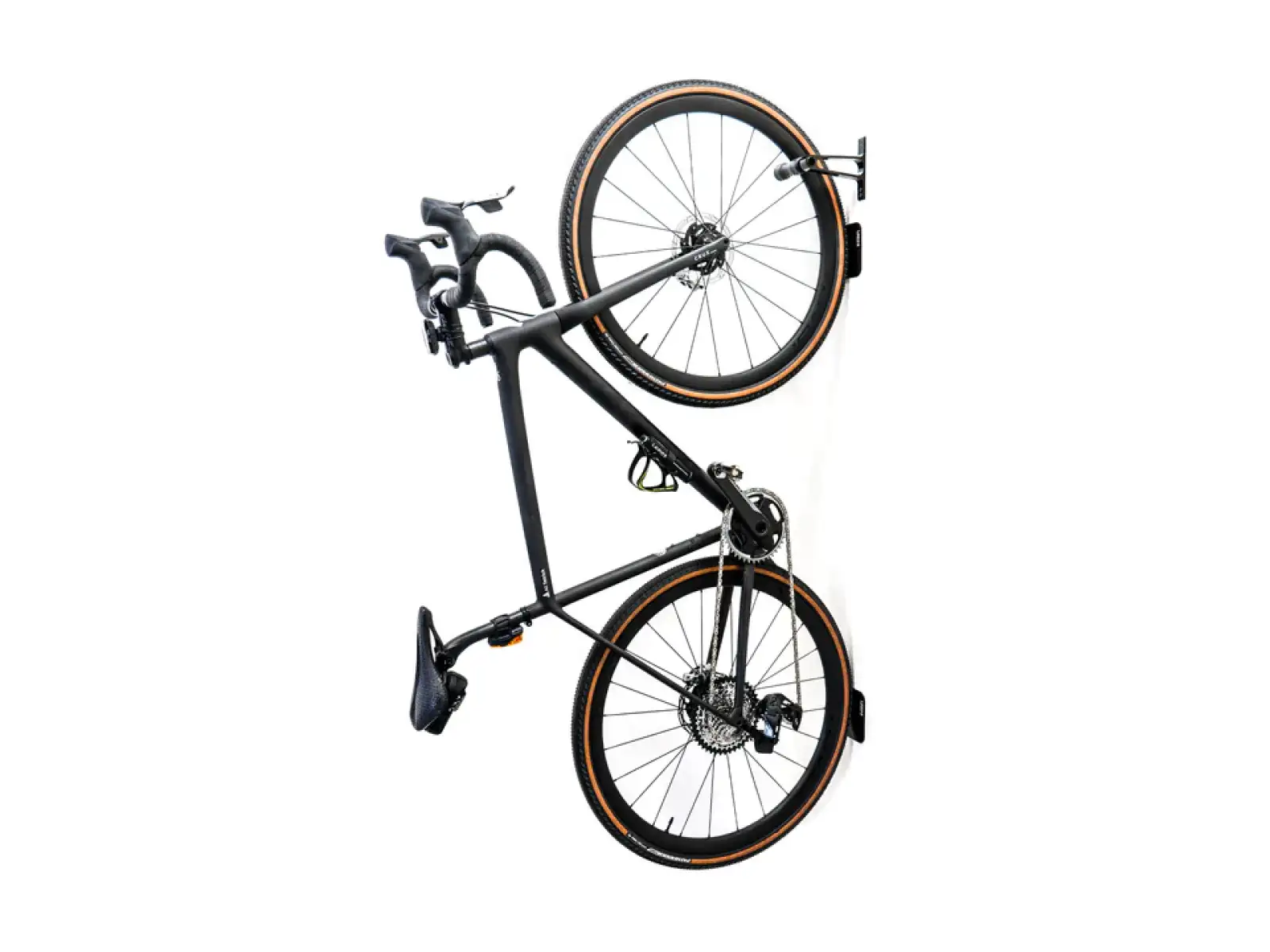 Lezyne CNC Alloy Wheel Hook wieszak ścienny na rower black