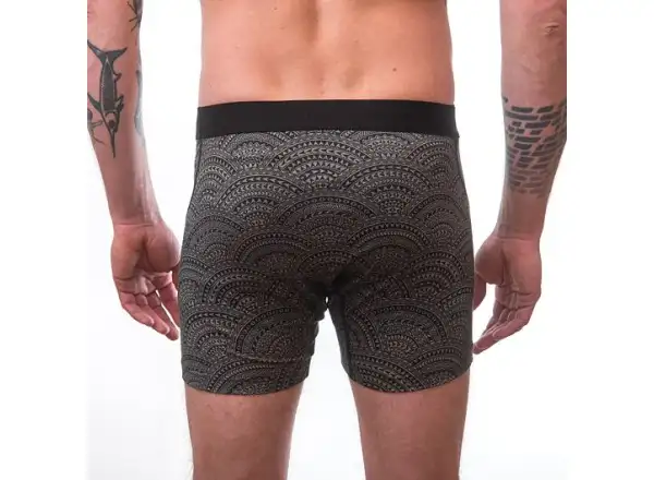 Sensor Merino Impress męskie bokserki szary/Maori