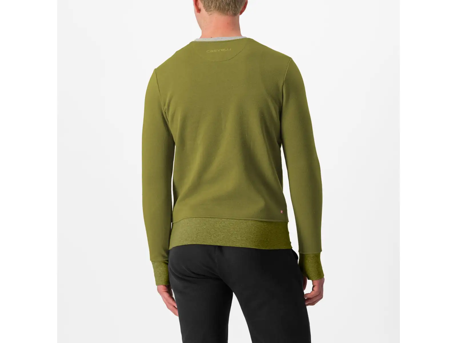 Castelli Logo męska bluza Avocado Green