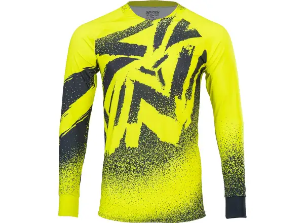 Silvini Cortino męska koszulka z długim rękawem neon/black