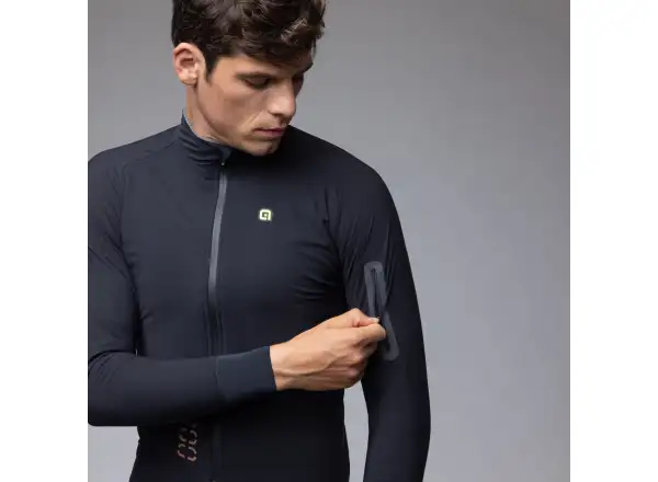 Alé R-EV1 Thermo Shield męska zimowa kurtka rowerowa Black