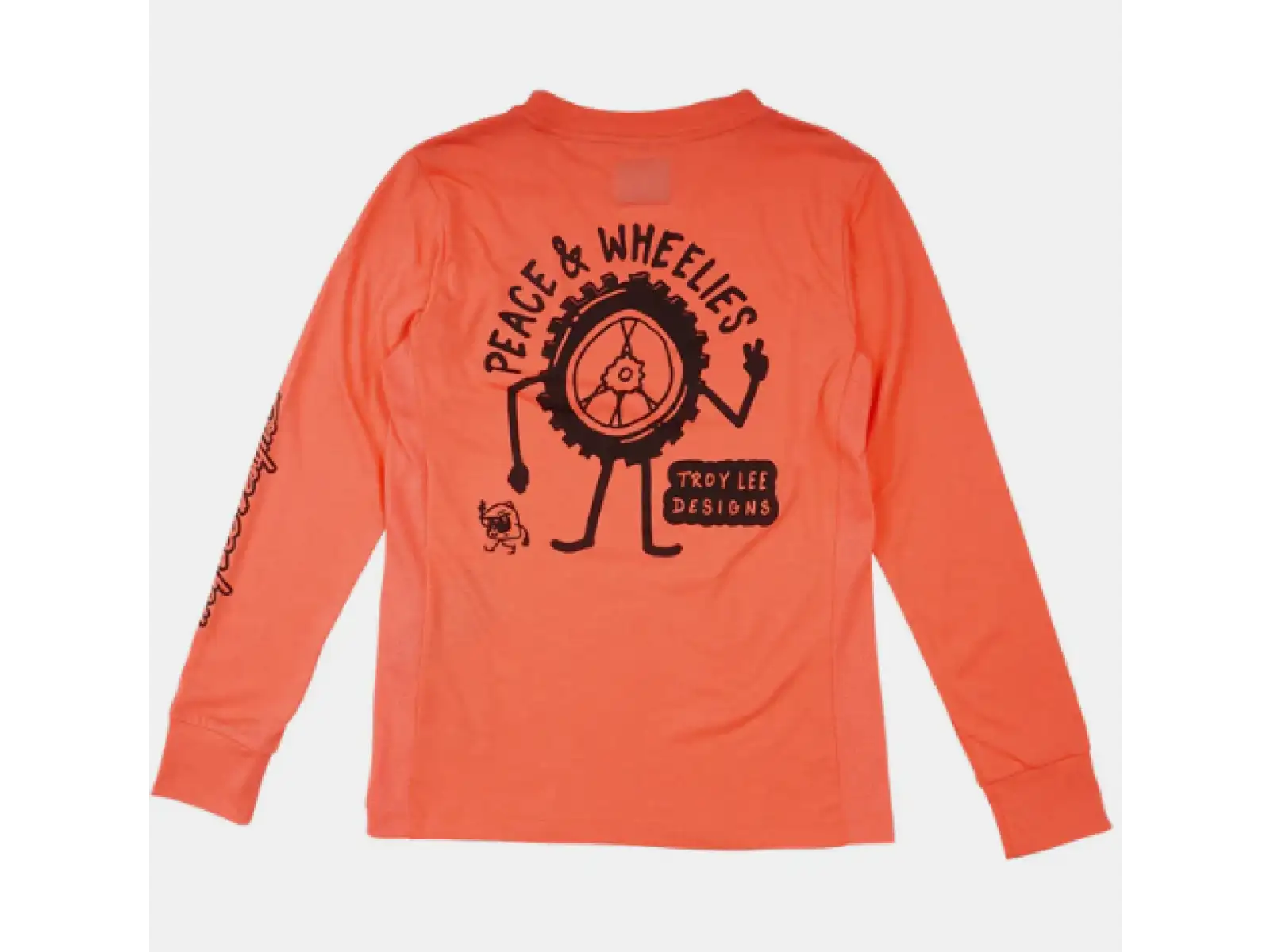 Troy Lee Designs Skyline Ride Tee dziecięca koszulka z długim rękawem P&W Melon