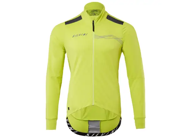 Silvini Ghisallo męska kurtka rowerowa Lime/Blue