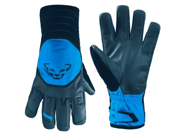 Dynafit FT Leather skórzane rękawice turystyczne mykonos blue