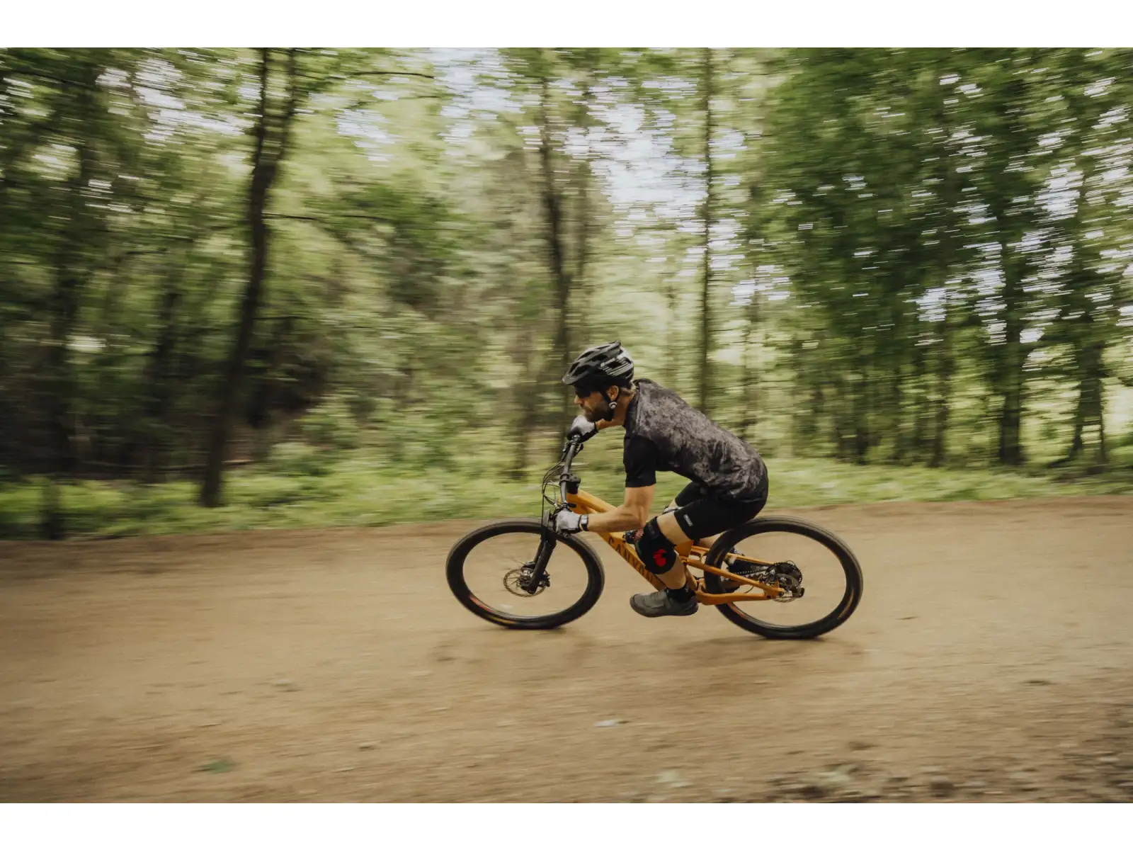 Force MTB Move męska koszulka z krótkim rękawem czarna