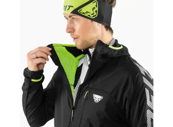 Dynafit DNA Polartec Alpha męska kurtka Black Out/Neon Yellow