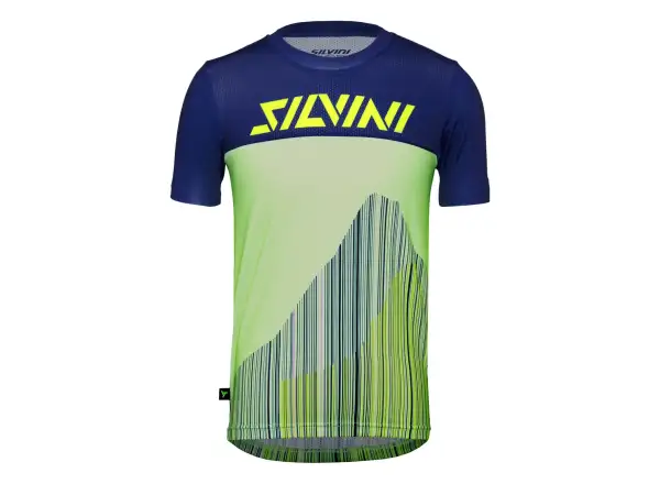 Silvini Denni koszulka dziecięca z krótkim rękawem Blue Green