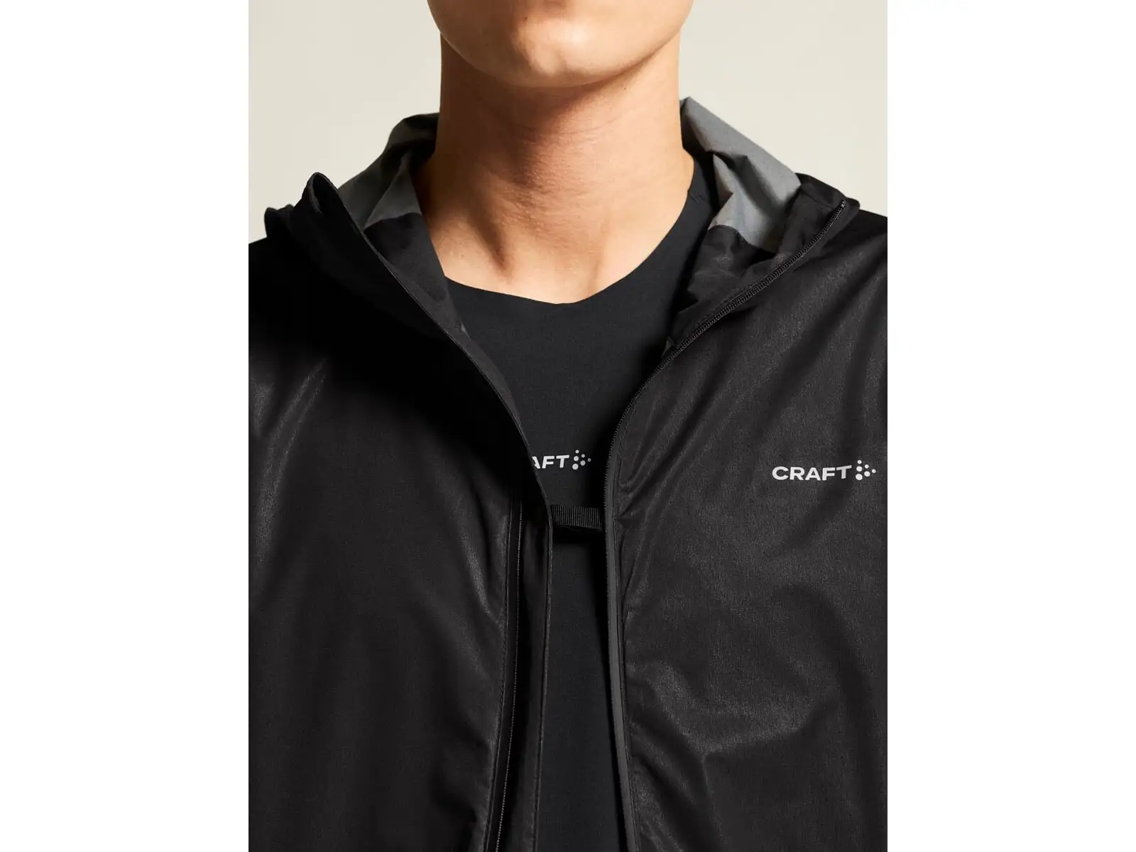 CRAFT PRO Hydro Lightweight męska kurtka do biegania czarna