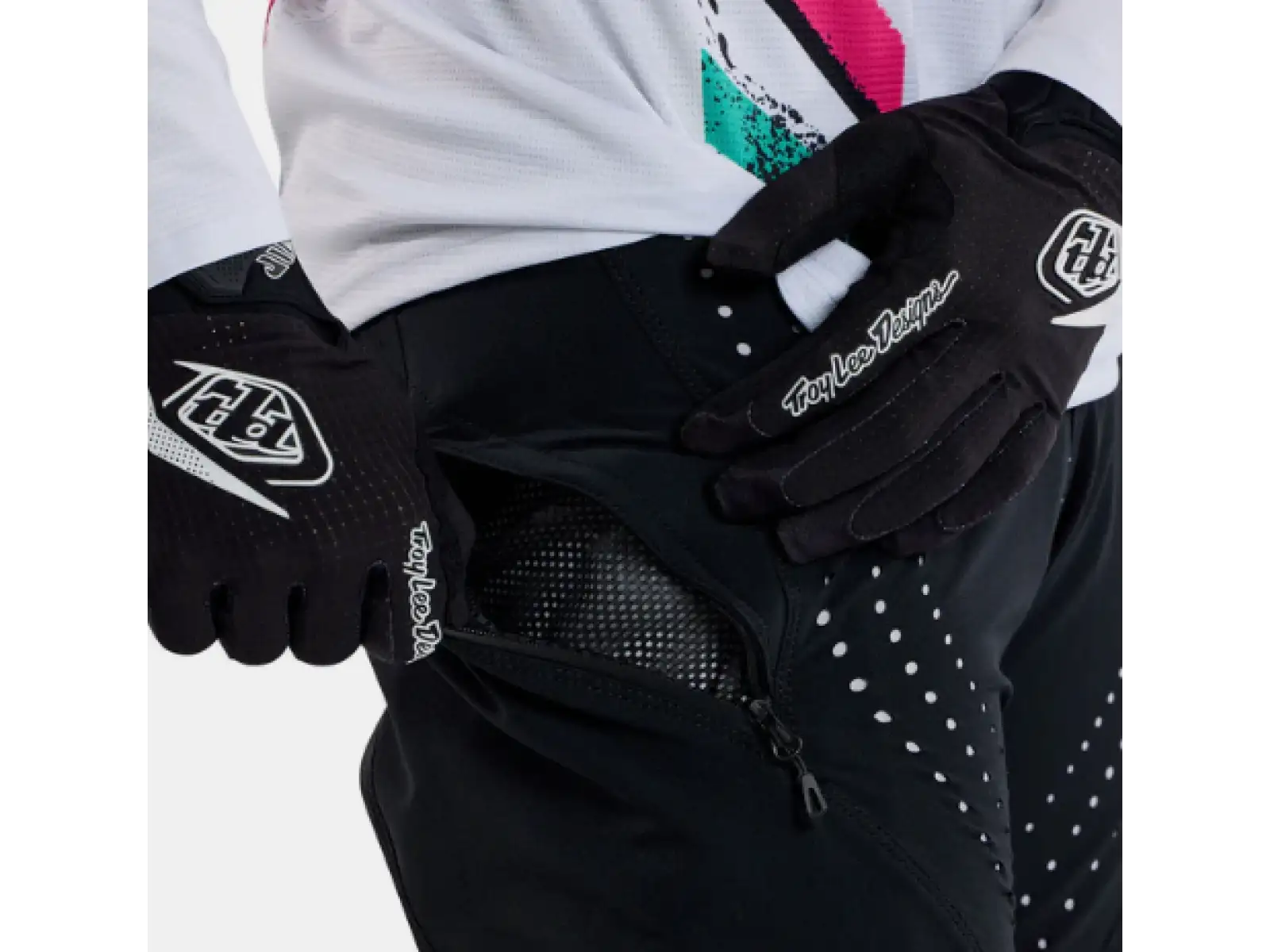 Troy Lee Designs Sprint męskie spodnie Mono Black