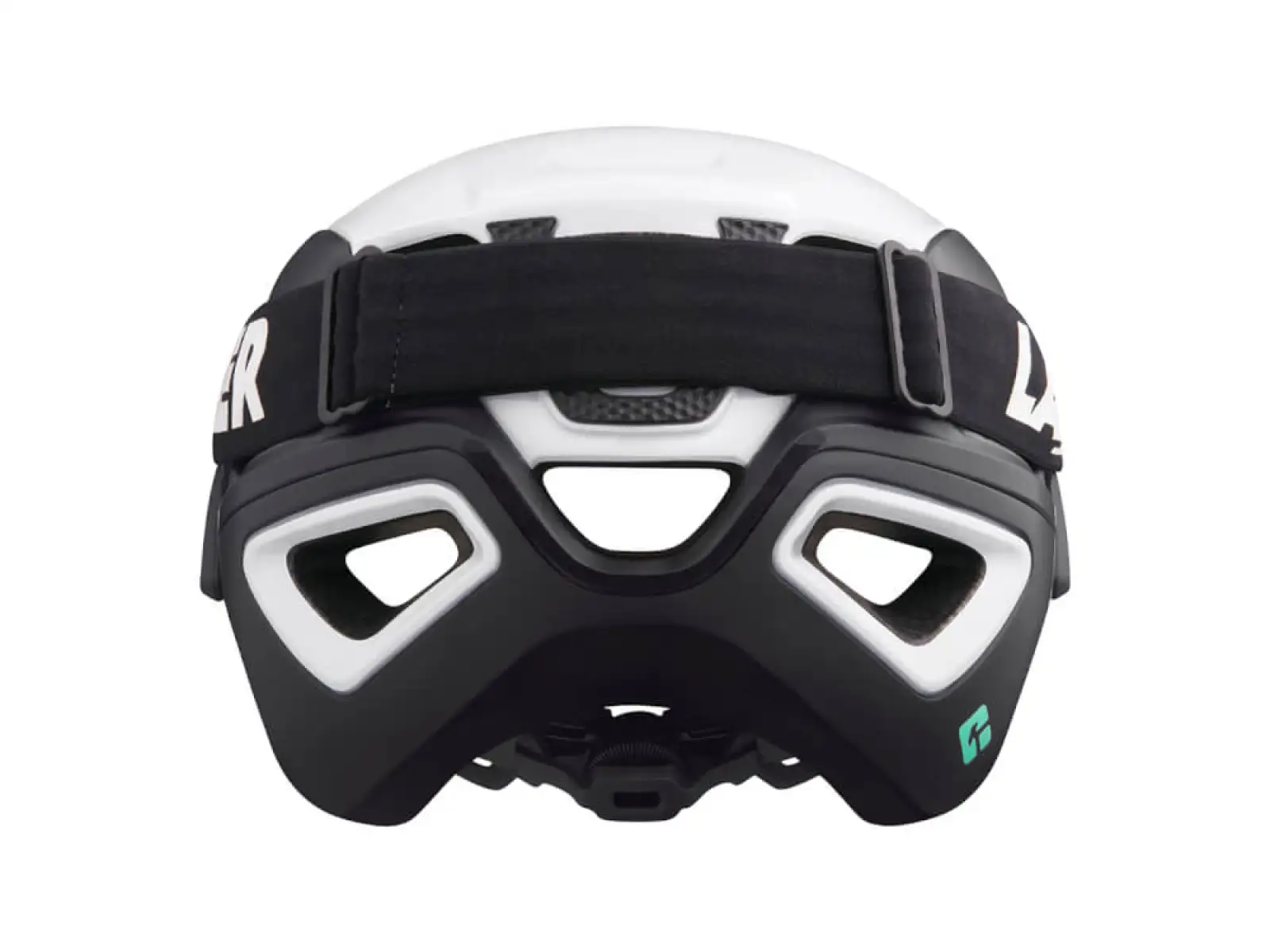 Lazer Jackal KC kask matowy biało czarny