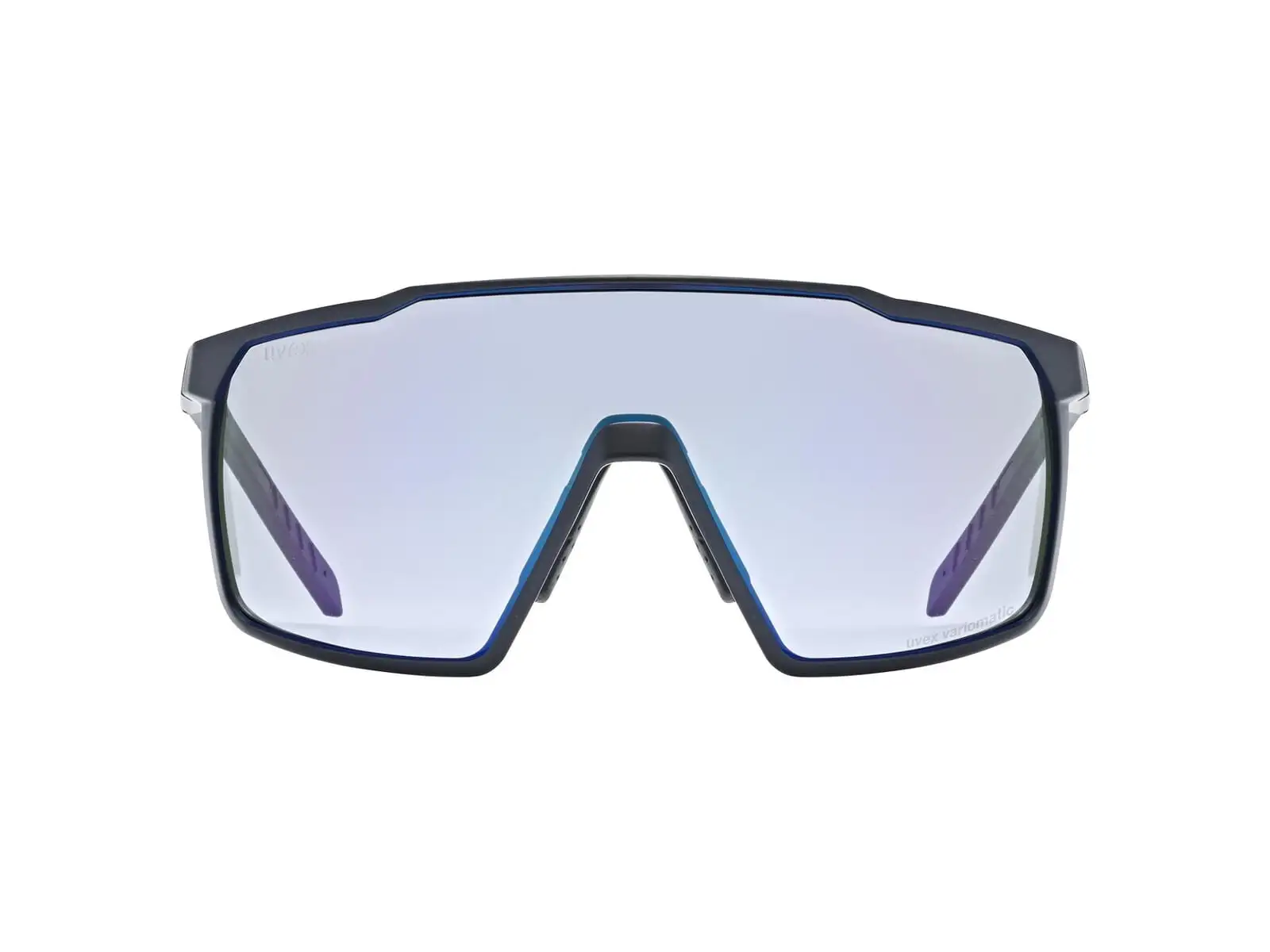 Uvex MTN Perform S Variomatic okulary Black Matt/LTM. Blue