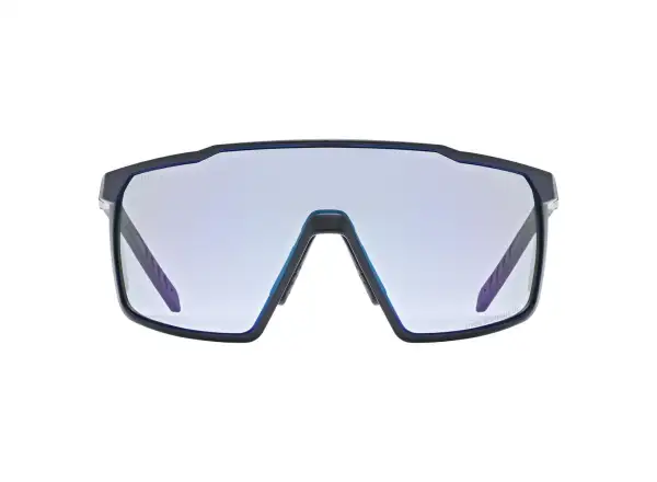 Uvex MTN Perform S Variomatic okulary Black Matt/LTM. Blue
