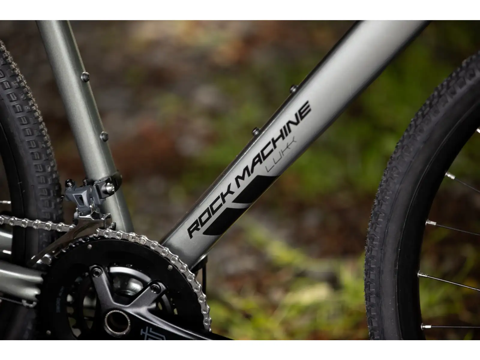 Rock Machine Lukk 40 gravel rower Gloss Granite Green