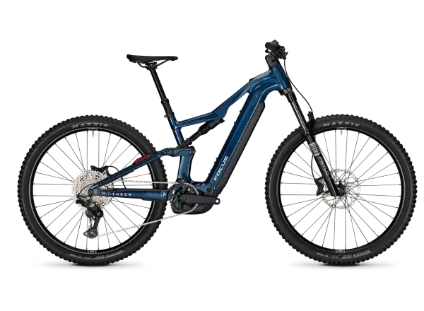 Focus THRON 8 720Wh w pełni amortyzowany rower elektryczny Azurblue / Sydneyblue