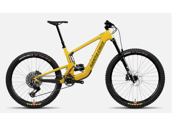Santa Cruz Heckler SL 1 CH 90 rower elektryczny z pełnym zawieszeniem Gloss Mustard Yellow