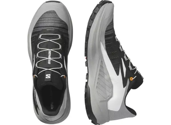 Salomon Genesis męskie obuwie do biegania Black/Alloy/Turmeric